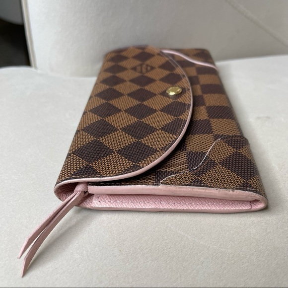 Louis Vuitton LV Long Wallet Portefeuille Caissa Browns Damier Classic - Picture 3 of 9